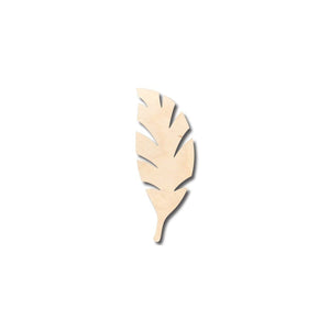 Unfinished Wooden Palm Tree Leaf Shape - Craft - up to 24" DIY-24 Hour Crafts