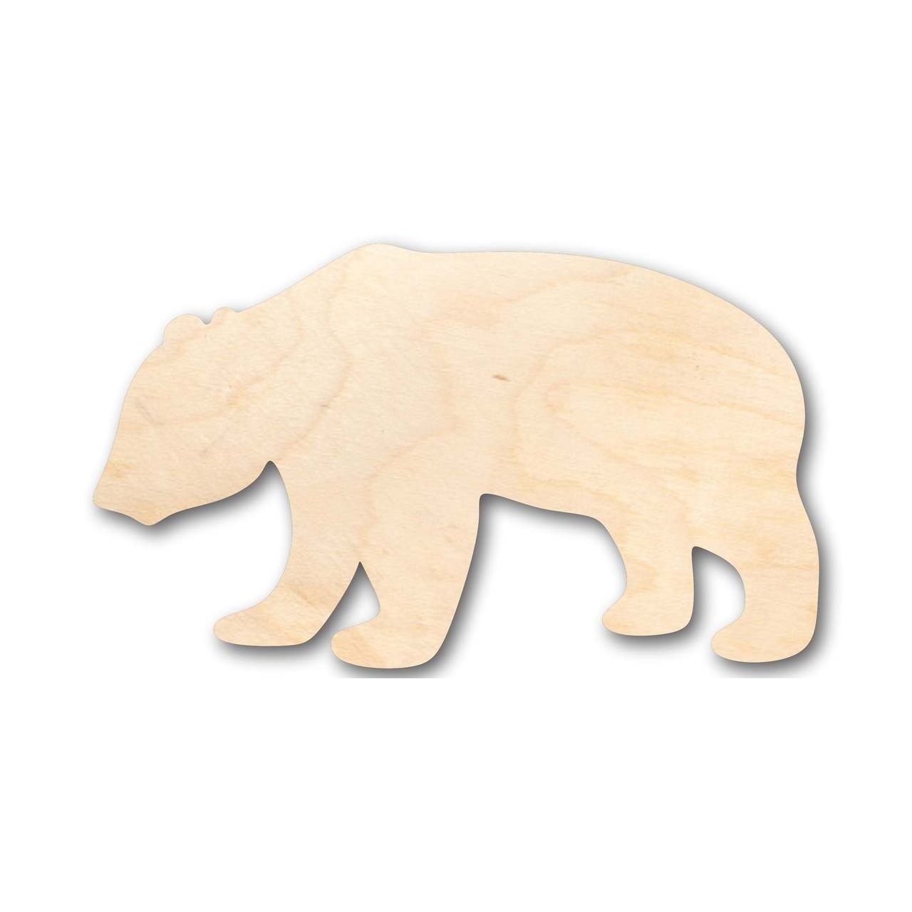 Unfinished Wooden Panda Bear Shape - Animal - Craft - up to 24" DIY-24 Hour Crafts