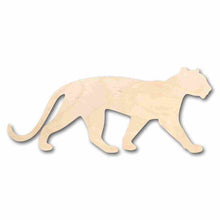 Load image into Gallery viewer, Unfinished Wooden Panther Shape - Animal - Wildlife - Craft - up to 24&quot; DIY-24 Hour Crafts
