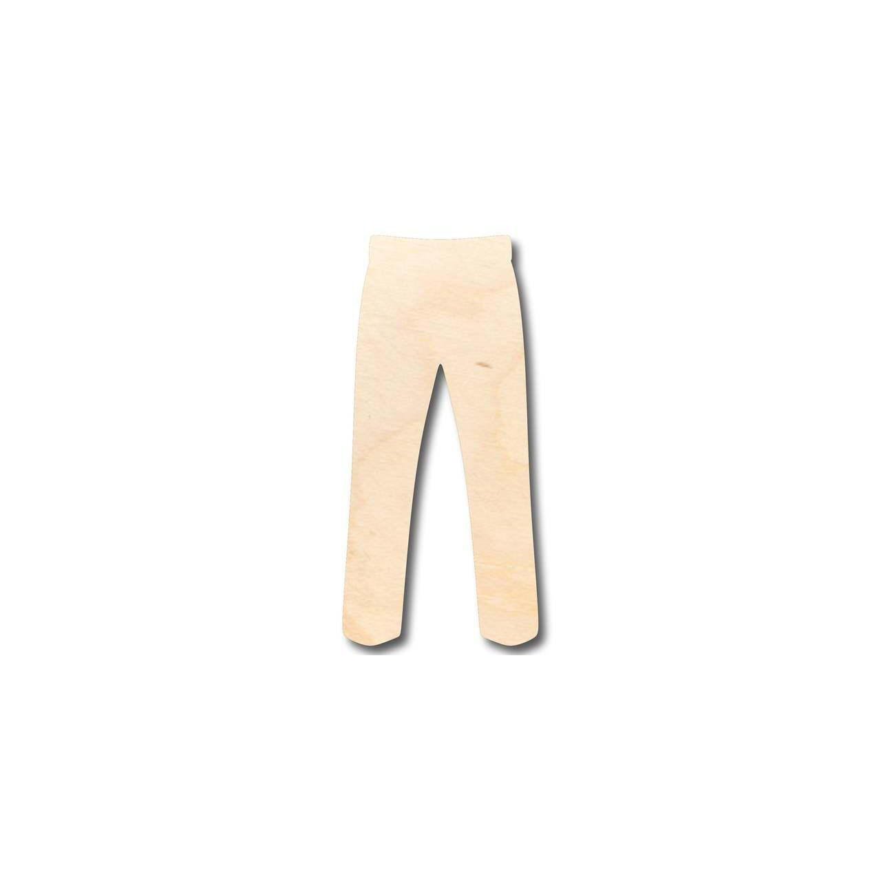 Unfinished Wooden Pants Shape - Craft - up to 24" DIY-24 Hour Crafts
