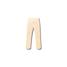 Unfinished Wooden Pants Shape - Craft - up to 24" DIY-24 Hour Crafts