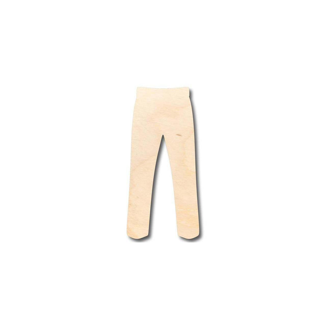 Unfinished Wooden Pants Shape - Craft - up to 24