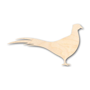 Unfinished Wooden Pheasant Shape - Animal - Wildlife - Hunting - Craft - up to 24" DIY-24 Hour Crafts