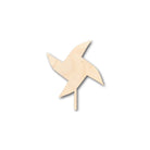 Unfinished Wooden Pinwheel Shape - Yard Decor - Craft - up to 24" DIY-24 Hour Crafts