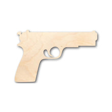 Load image into Gallery viewer, Unfinished Wooden Pistol Shape - Gun - Police - Military - Craft - up to 24&quot; DIY-24 Hour Crafts
