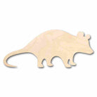 Unfinished Wooden Possum Shape - Animal - Wildlife - Craft - up to 24" DIY-24 Hour Crafts