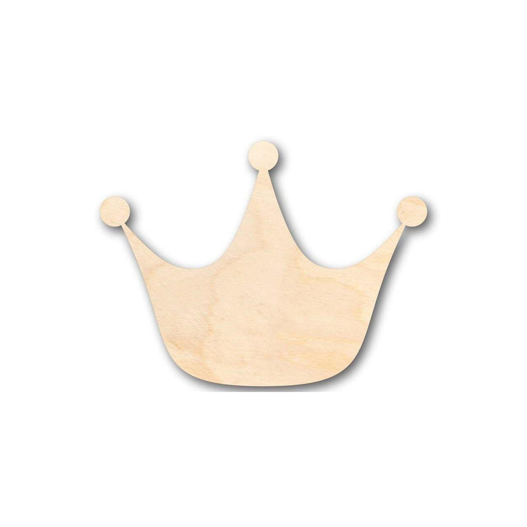 Unfinished Wood Princess Crown Shape - Royalty - Craft - up to 24