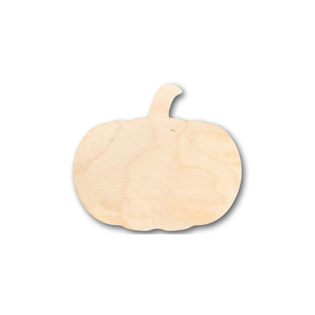 Unfinished Wooden Pumpkin Shape - Fall - Halloween - Patch - Craft - up to 24