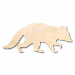 Unfinished Wooden Raccoon Shape - Animal - Craft - up to 24" DIY-24 Hour Crafts