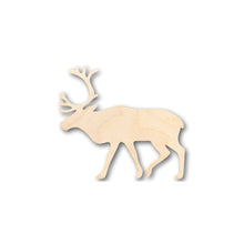 Load image into Gallery viewer, Unfinished Wooden Reindeer Shape - Animal - Wildlife - Craft - up to 24&quot; DIY-24 Hour Crafts
