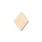 Unfinished Wooden Rhombus Shape - Craft - up to 24" DIY-24 Hour Crafts