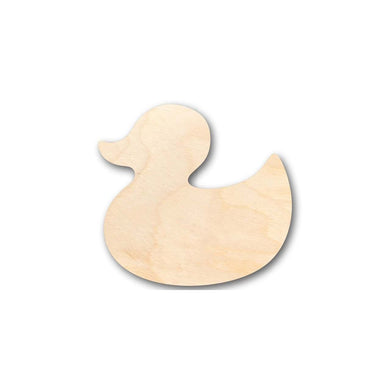 Unfinished Wooden Rubber Duck Shape - Bath Time - Nursery Decor - Craft- up to 24