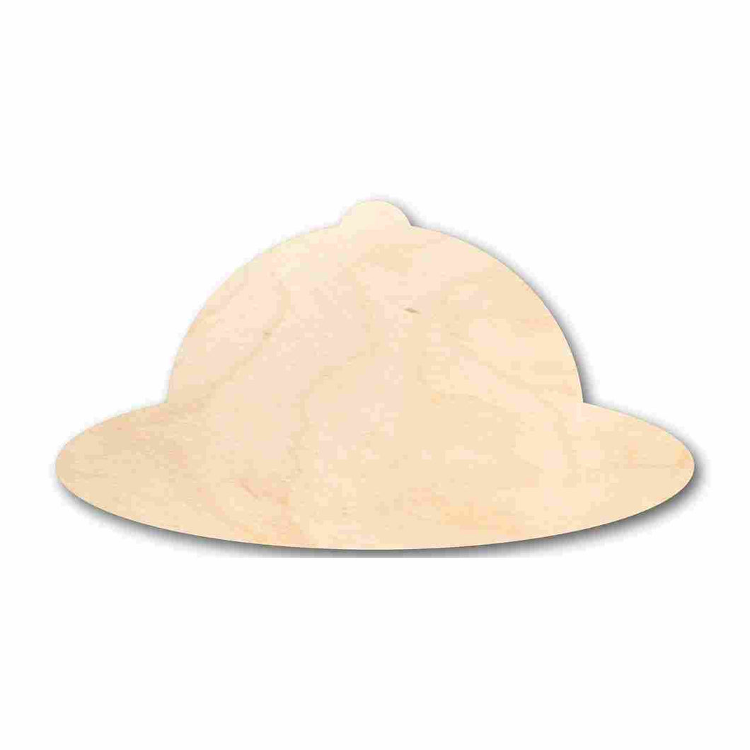 Unfinished Wooden Safari Hat Shape - Explore - Craft - up to 24