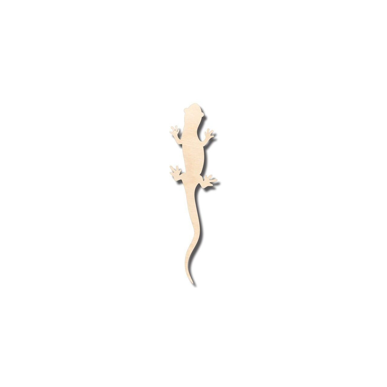 Unfinished Wooden Salamander Shape - Animal - Craft - up to 24