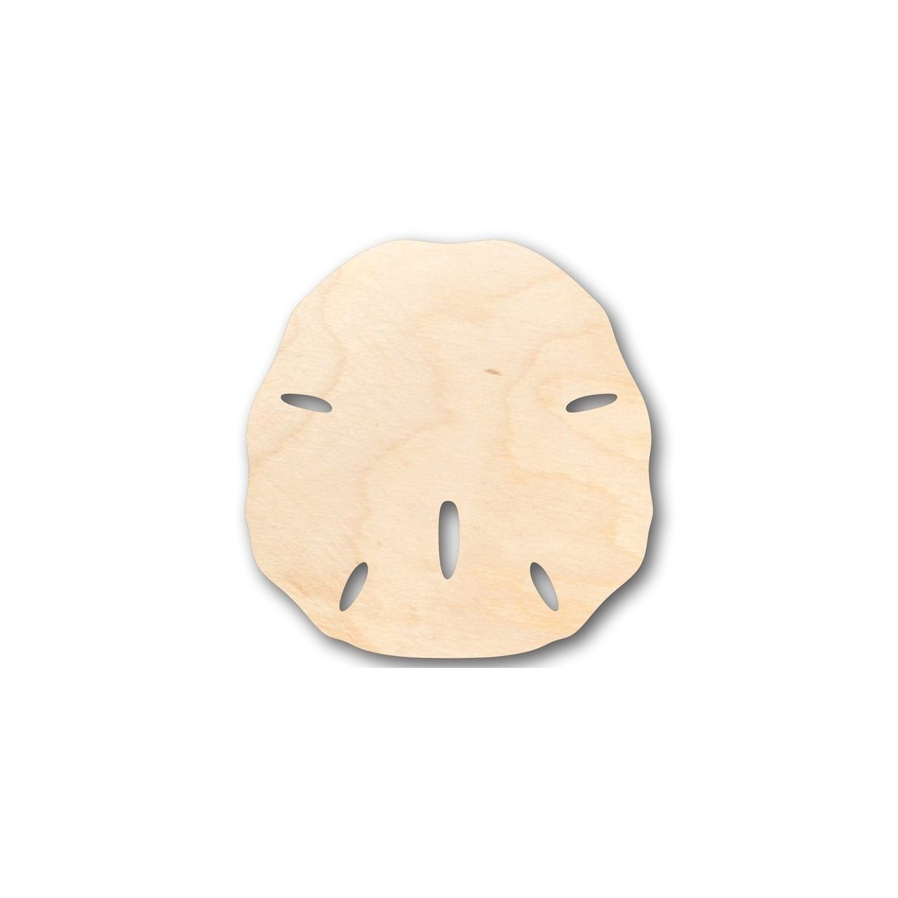 Unfinished Wooden Sand Dollar Shape - Ocean - Beach - Nursery - Craft - up to 24" DIY-24 Hour Crafts