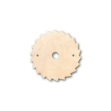 Load image into Gallery viewer, Unfinished Wooden Saw Blade Shape - Construction - Tool - Craft - up to 24&quot; DIY-24 Hour Crafts
