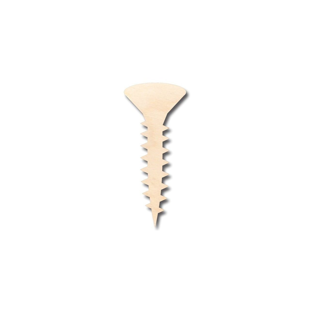Unfinished Wooden Screw Shape - Tool - Craft - up to 24" DIY-24 Hour Crafts