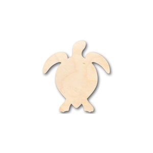 Unfinished Wood Sea Turtle Shape - Ocean - Nursery - Craft - up to 46" DIY