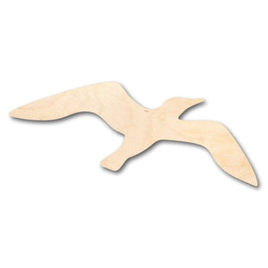 Unfinished Wooden Seagull Shape - Beach - Bird - Wildlife - Craft - up to 24" DIY-24 Hour Crafts
