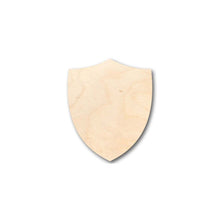 Load image into Gallery viewer, Unfinished Wooden Shield Shape - Soldier - Knight - Craft - up to 24&quot; DIY-24 Hour Crafts
