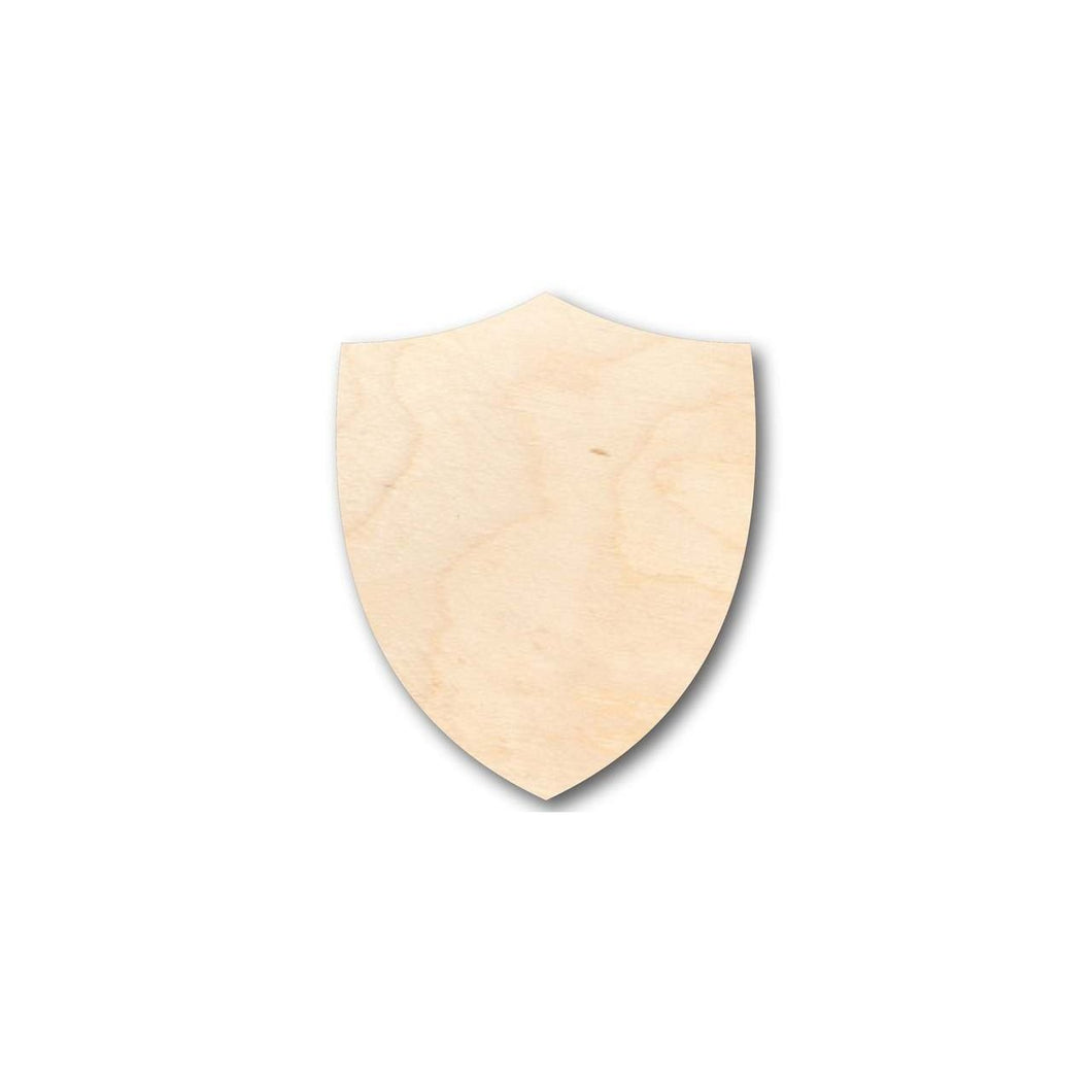 Unfinished Wooden Shield Shape - Soldier - Knight - Craft - up to 24