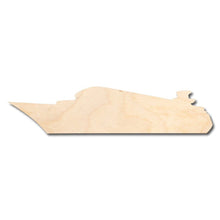 Load image into Gallery viewer, Unfinished Wooden Ship Shape - Craft - up to 24&quot; DIY-24 Hour Crafts
