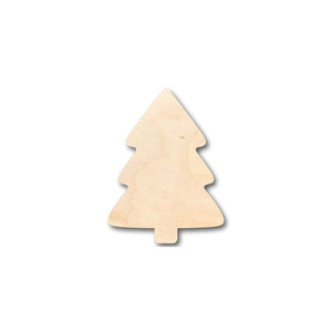 Unfinished Wooden Simple Christmas Tree Shape - Craft - up to 24" DIY-24 Hour Crafts