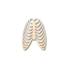 Unfinished Wooden Skeleton Rib Cage Shape - Craft - up to 24" DIY-24 Hour Crafts