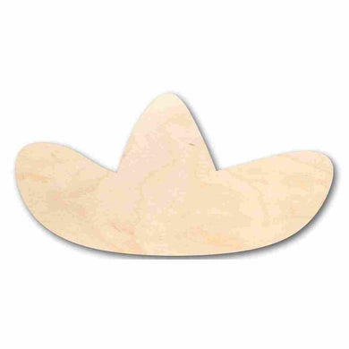 Unfinished Wooden Sombrero Shape - Cinco de Mayo - Craft - up to 24
