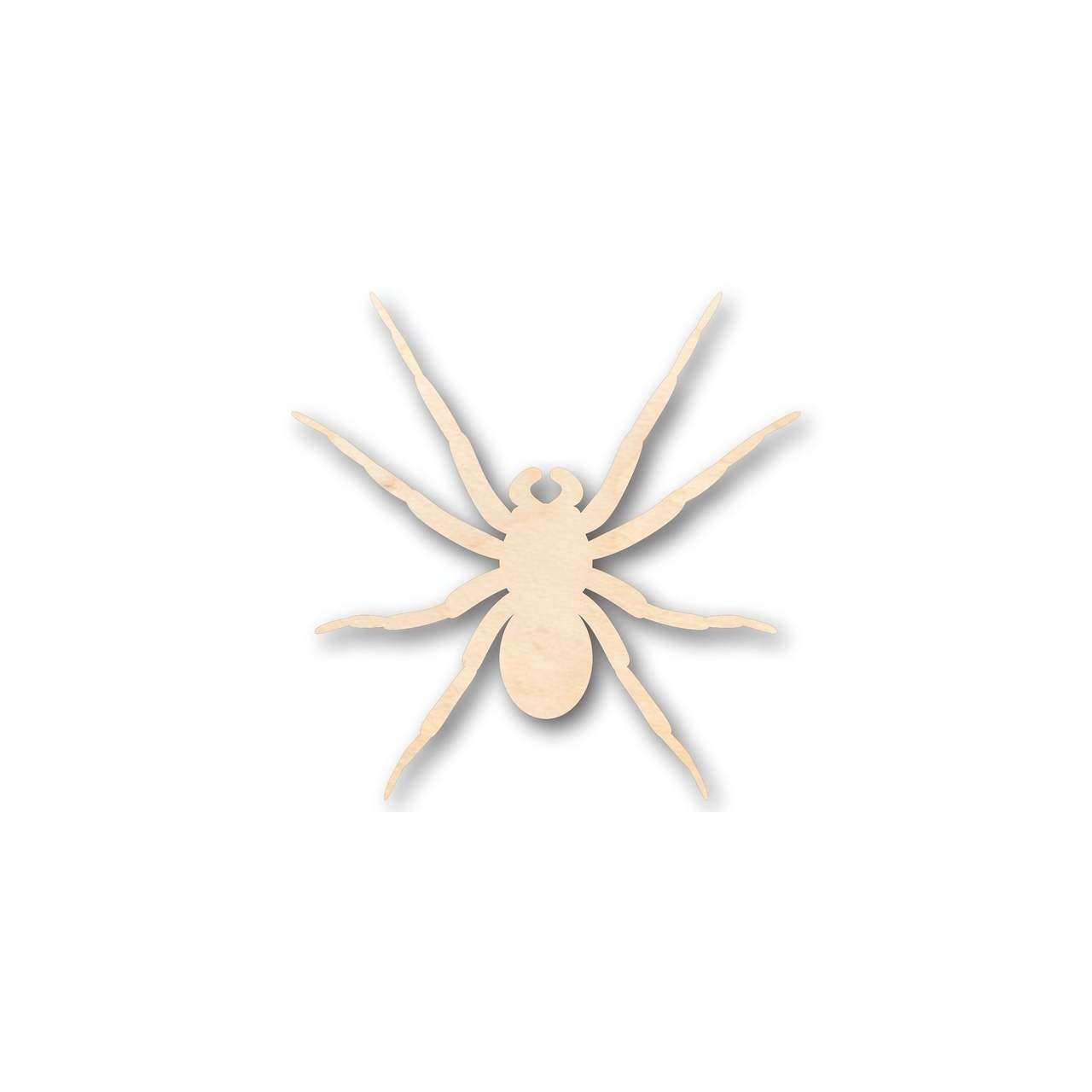 Unfinished Wooden Spider Shape - Insect - Animal - Wildlife - Craft - up to 24" DIY-24 Hour Crafts