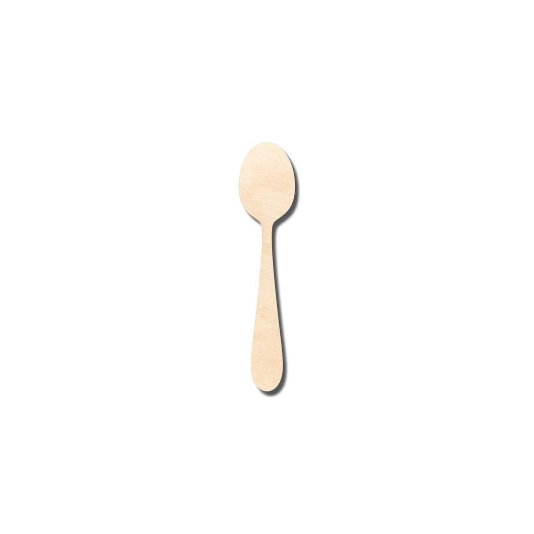 Unfinished Wooden Spoon Shape - Kitchen - Craft - up to 24