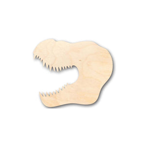 Unfinished Wooden T-Rex Head Shape - Jurassic Park - Dinosaur - Craft - up to 24" DIY-24 Hour Crafts