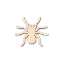 Load image into Gallery viewer, Unfinished Wooden Tarantula Shape - Insect - Animal - Wildlife - Craft - up to 24&quot; DIY-24 Hour Crafts
