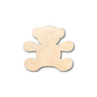 Unfinished Wooden Teddy Bear Shape - Craft - up to 24" DIY-24 Hour Crafts
