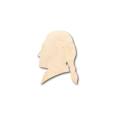 Unfinished Wooden Thomas Jefferson Shape - History - America - Craft - up to 24