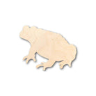Unfinished Wooden Toad Shape - Animal - Craft - up to 24" DIY-24 Hour Crafts