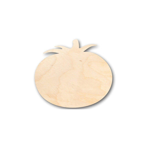 Unfinished Wooden Tomato Shape - Garden - Food - Craft - up to 24