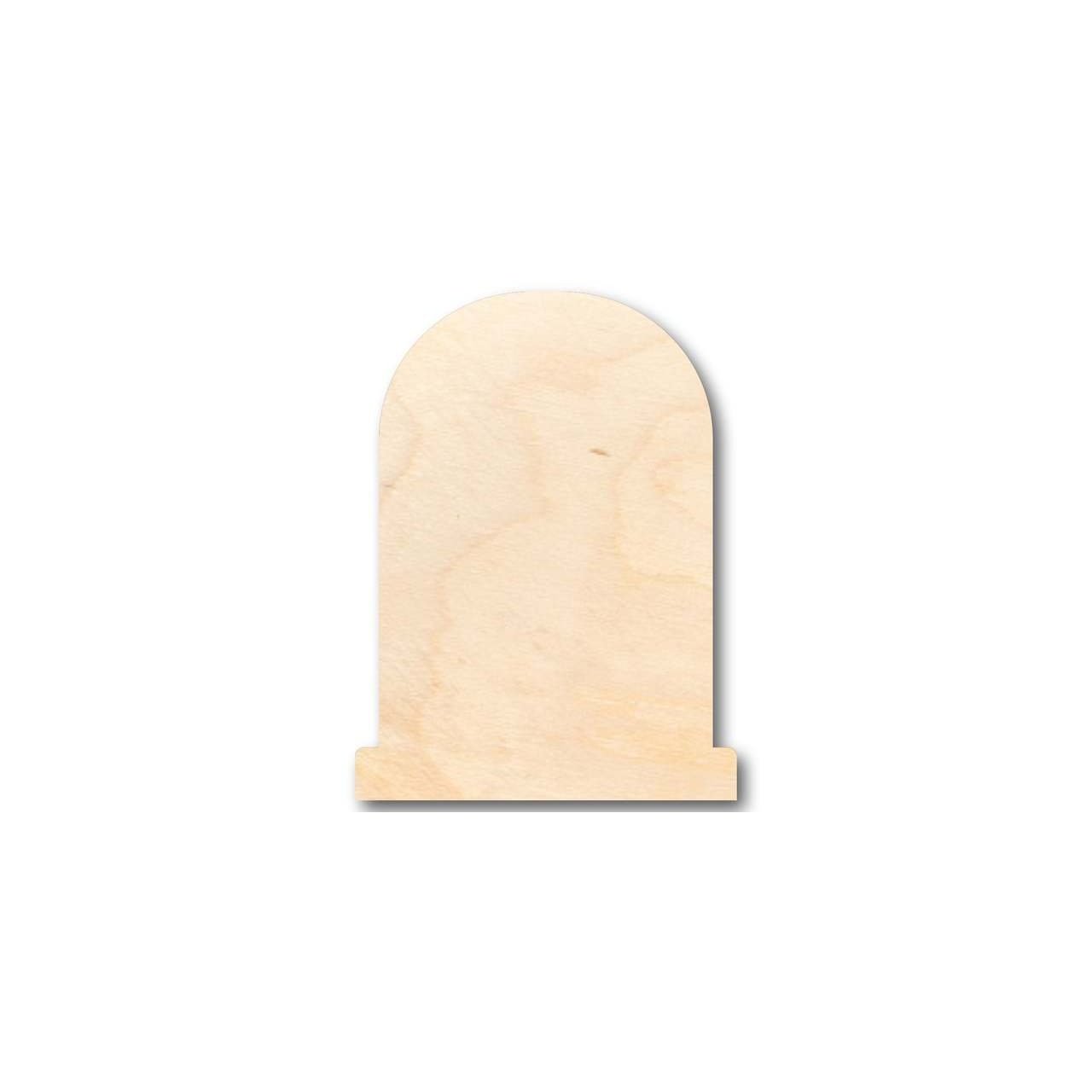 Unfinished Wooden Tombstone Shape - Graveyard - Halloween - Craft - up to 24" DIY-24 Hour Crafts