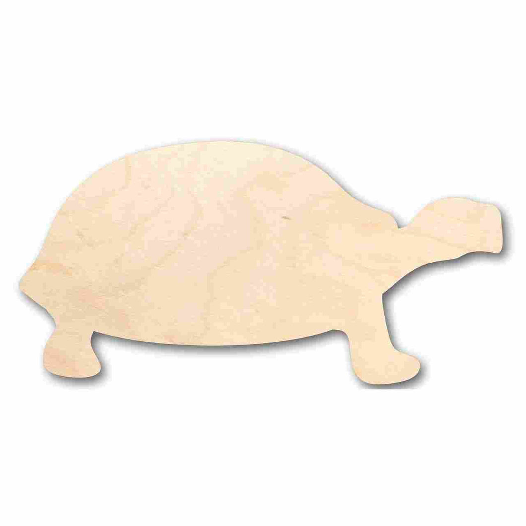 Unfinished Wooden Tortoise Shape - Animal - Craft - up to 24
