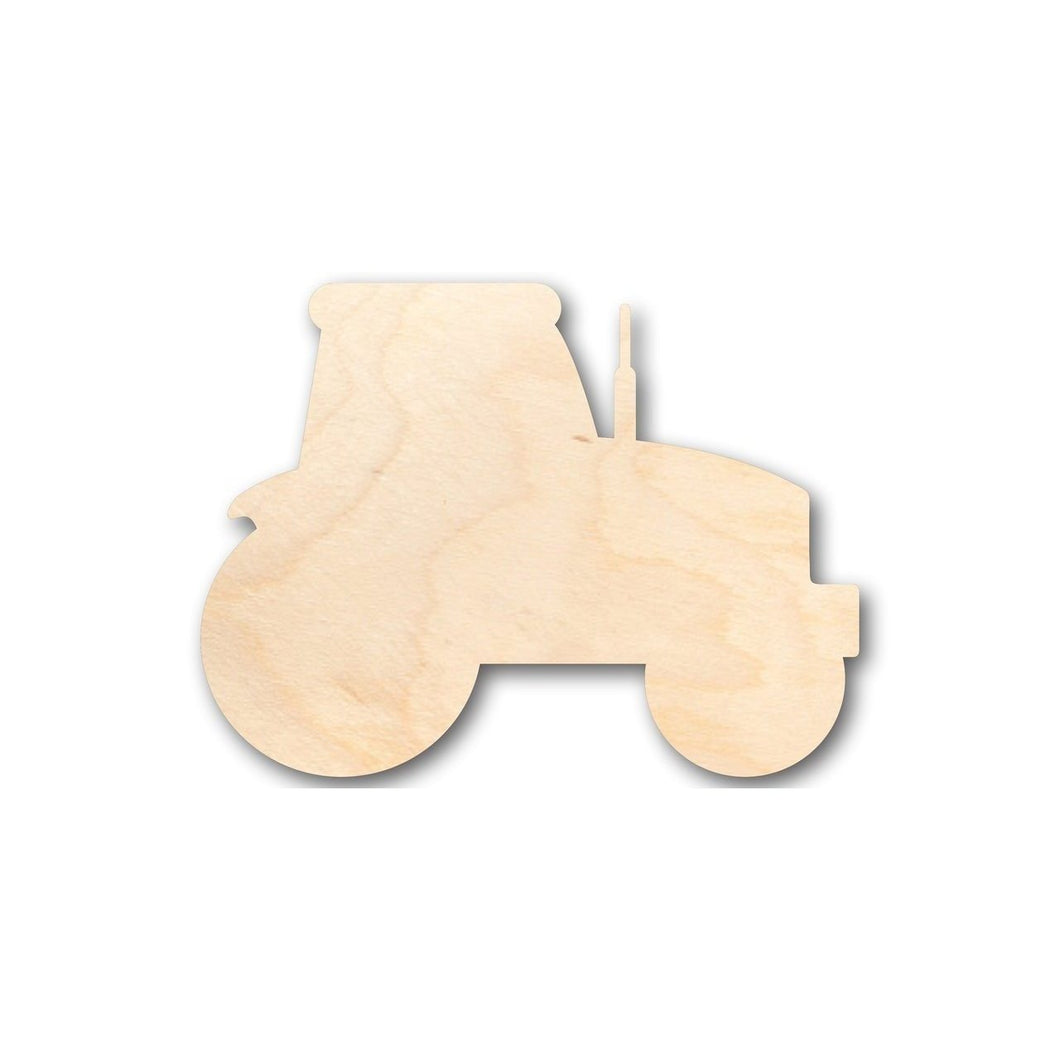 Unfinished Wooden Tractor Shape - Farm - Craft - up to 24
