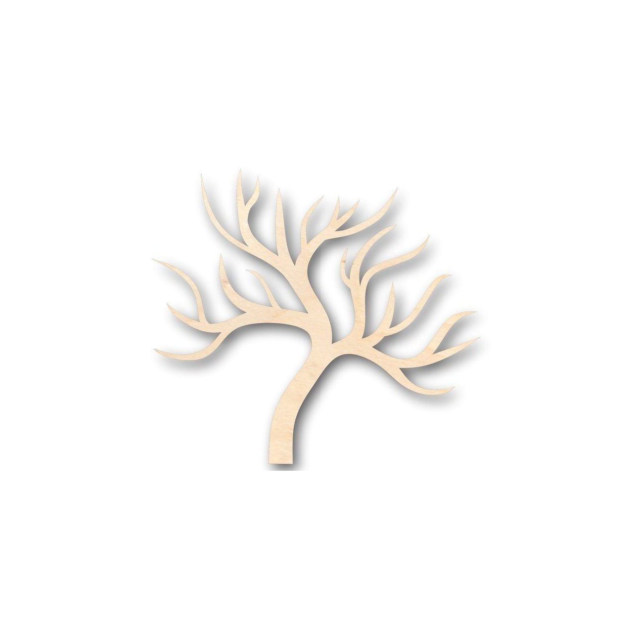 Unfinished Wooden Tree No Leaves Shape - Fall - Winter - Craft - up to 24" DIY-24 Hour Crafts