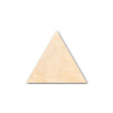 Load image into Gallery viewer, Unfinished Wooden Triangle Shape - Craft - up to 24&quot; DIY-24 Hour Crafts

