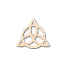 Unfinished Wooden Triquetra Shape - Craft - up to 24" DIY-24 Hour Crafts