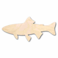Load image into Gallery viewer, Unfinished Wooden Trout Fish Shape - Fishing - Craft - up to 24&quot; DIY-24 Hour Crafts
