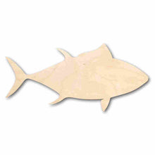 Load image into Gallery viewer, Unfinished Wooden Tuna Fish Shape - Ocean - Craft - up to 24&quot; DIY-24 Hour Crafts
