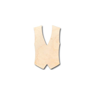Unfinished Wooden Vest Shape - Groomsmen - Craft - up to 24" DIY-24 Hour Crafts