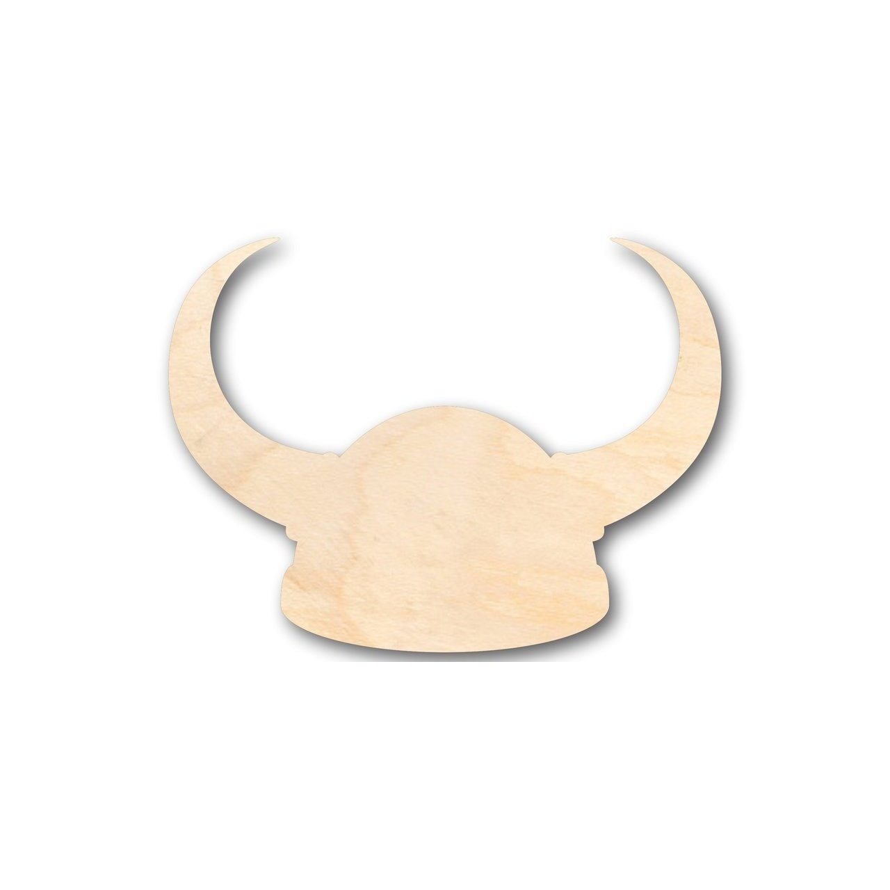 Unfinished Wooden Viking Hat Shape - Football - History - Craft - up to 24" DIY-24 Hour Crafts