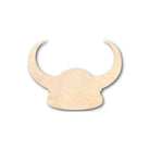 Unfinished Wooden Viking Hat Shape - Football - History - Craft - up to 24" DIY-24 Hour Crafts
