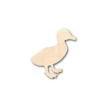 Load image into Gallery viewer, Unfinished Wooden Walking Duck Shape - Animal - Wildlife - Craft - up to 24&quot; DIY-24 Hour Crafts
